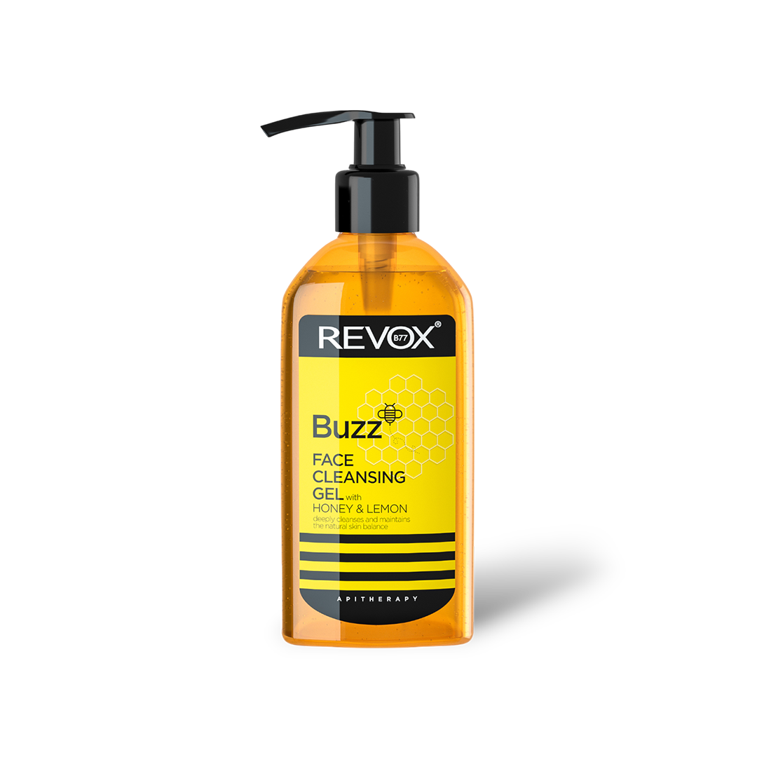 غسول چل للوجه بالعسل و الليمون