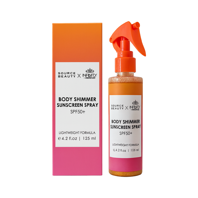 Body Shimmer Sunscreen Spray SPF50+