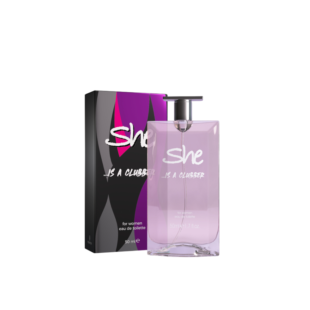 SHE is a CLUBBER Perfume