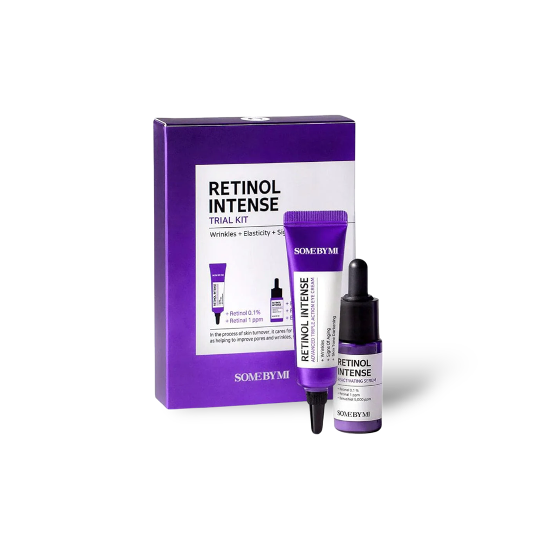 مجموعة سيرم وكريم العين ريتينول إنتنس