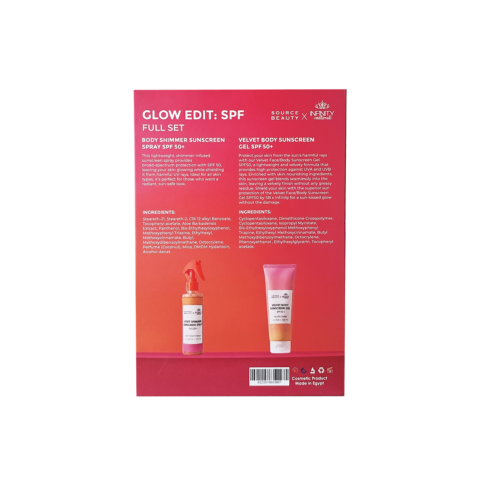 Source Beauty Glow Edit: SPF Full Set image 4 | Source Beauty Egypt
