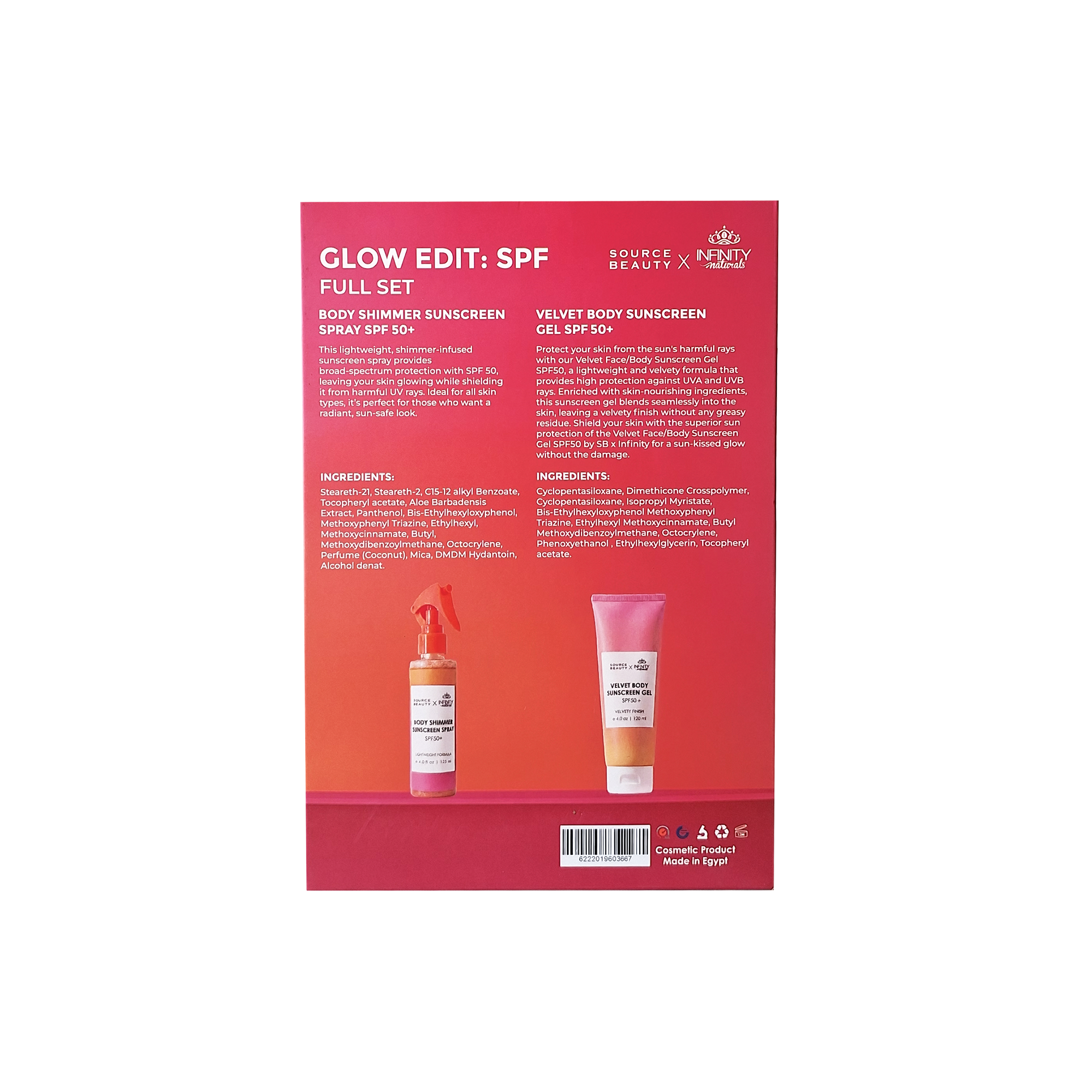 Source Beauty Glow Edit: SPF Full Set image 4 | Source Beauty Egypt