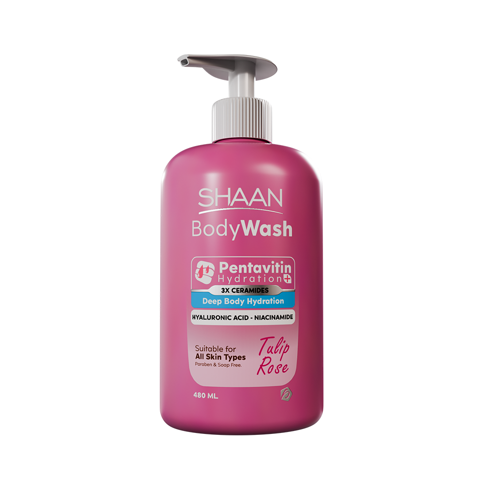Shaan Tulip Rose Hydrating Body Wash - Shower Gel | Source Beauty Egypt