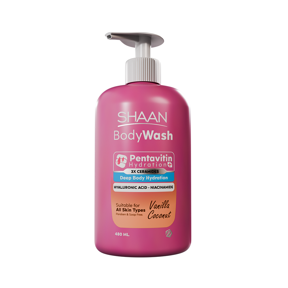 Shaan Vanilla Coconut Hydrating Body Wash - Shower Gel | Source Beauty Egypt
