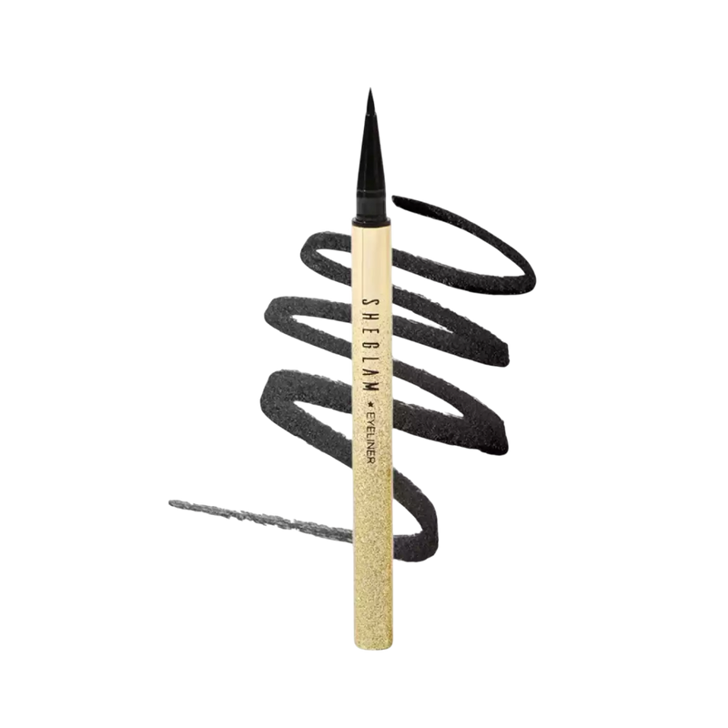 Line & Define Waterproof Liquid Eyeliner - Black