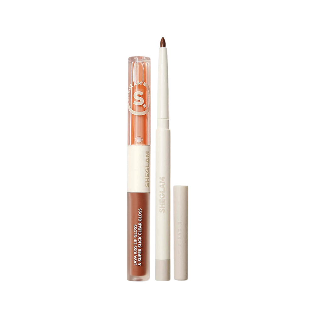 Soft 90's Glam Lip Liner And Lip Duo Set