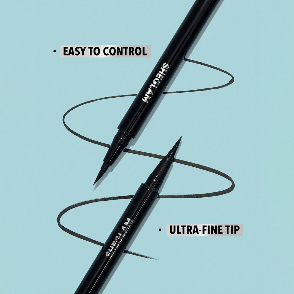 Pro Precision Waterproof Liquid Eyeliner - Black
