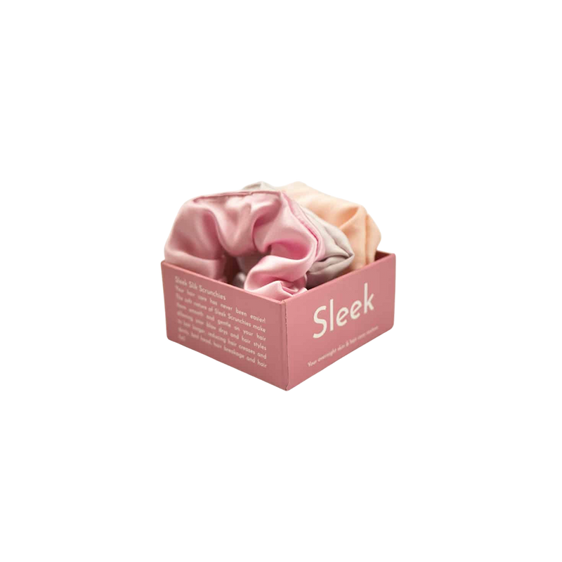 Silk Scrunchies (Set of 3)