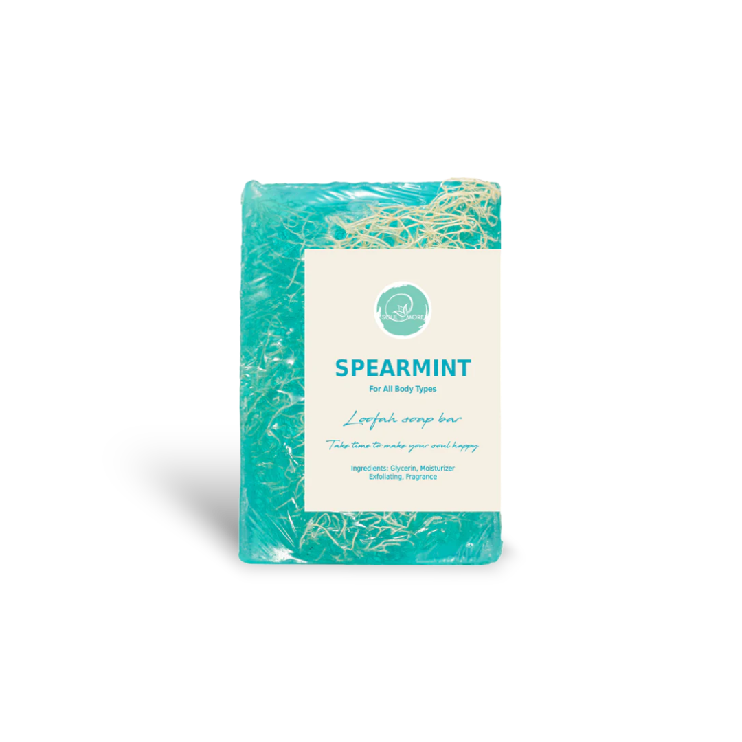 صابون ليفة بالنعناع