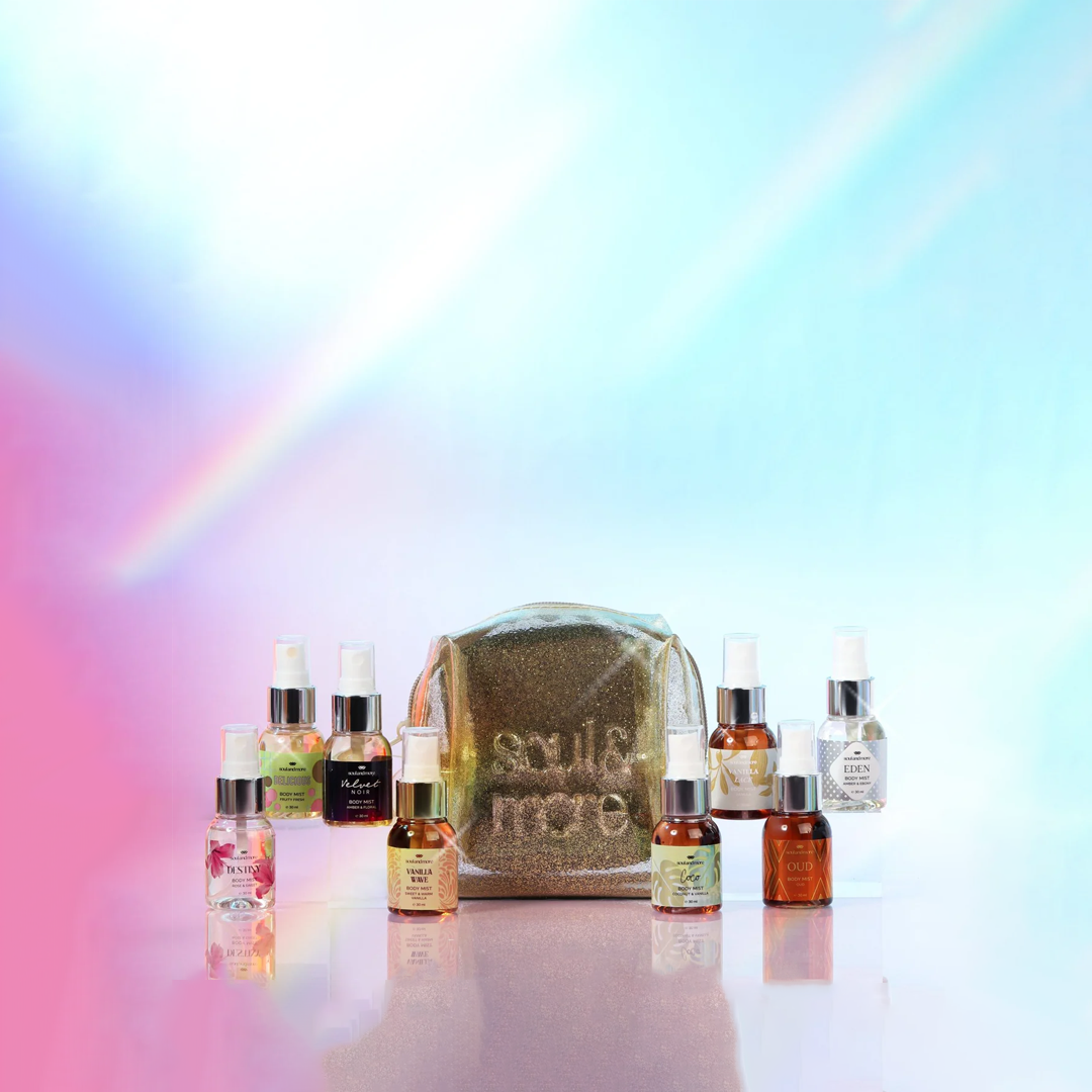 Soul & More The Golden Pouch - Fragrance Bundle | Source Beauty Egypt