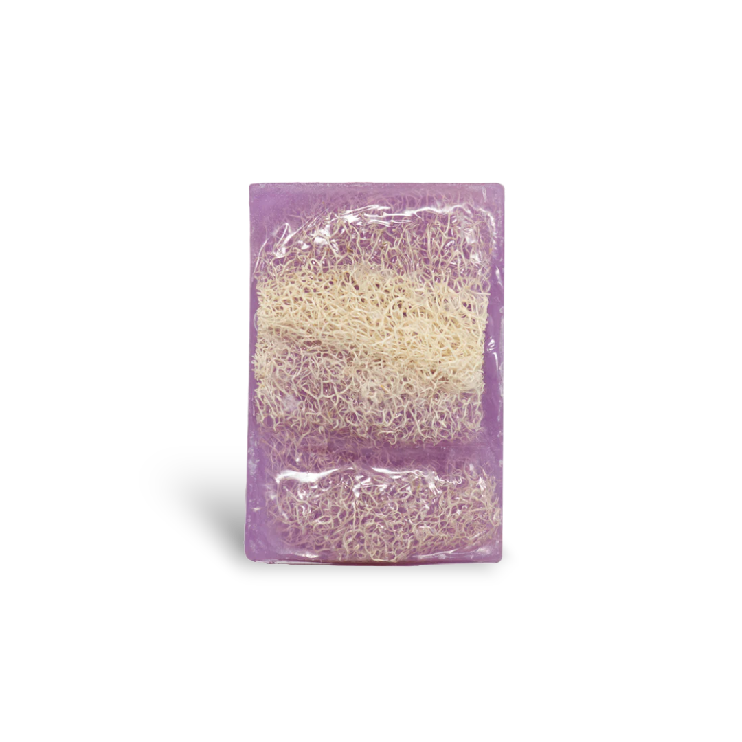 Raspberry Loofah Soap