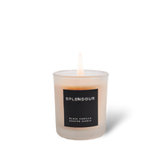 Black Vanilla Scented Candle