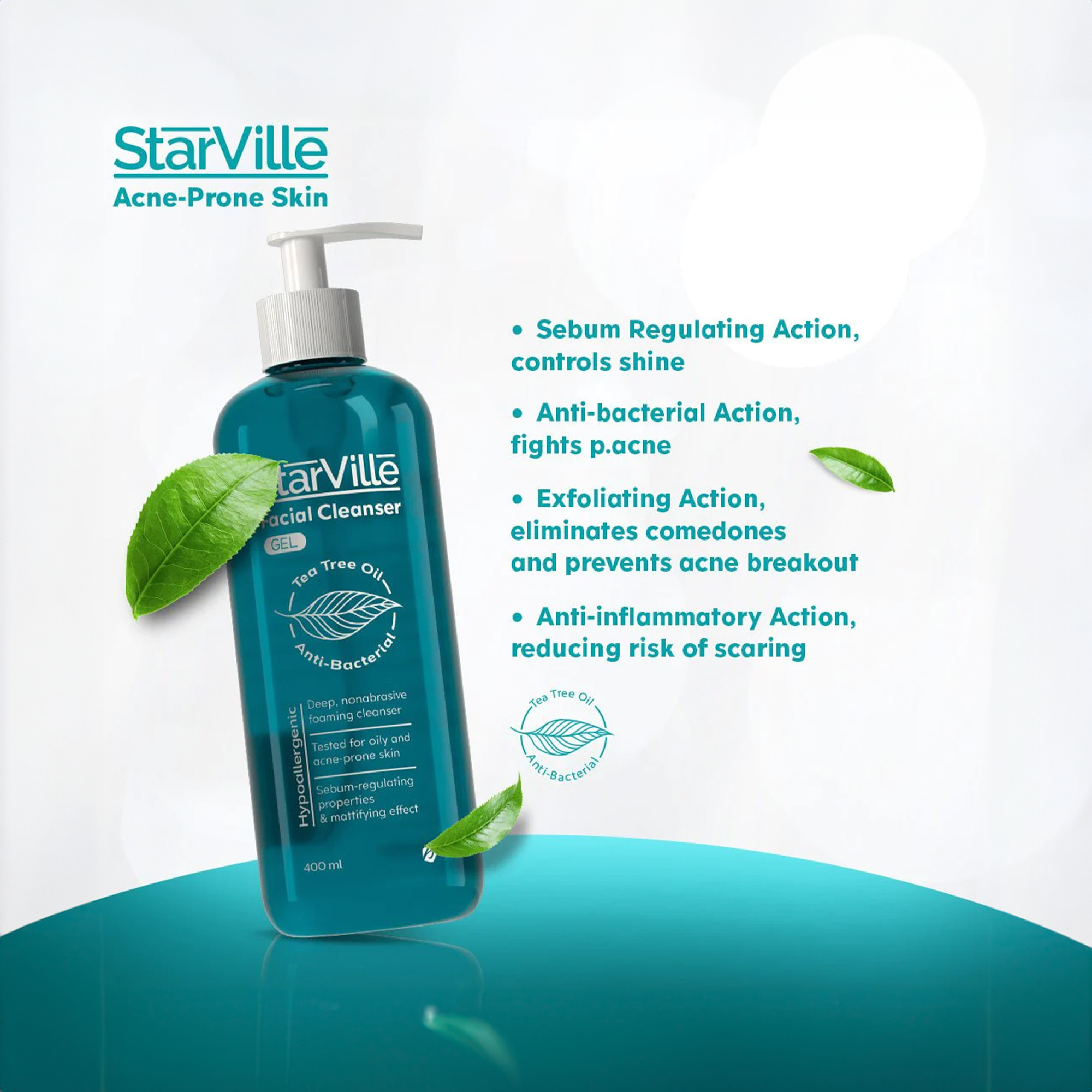 Acne Prone Skin Facial Cleanser