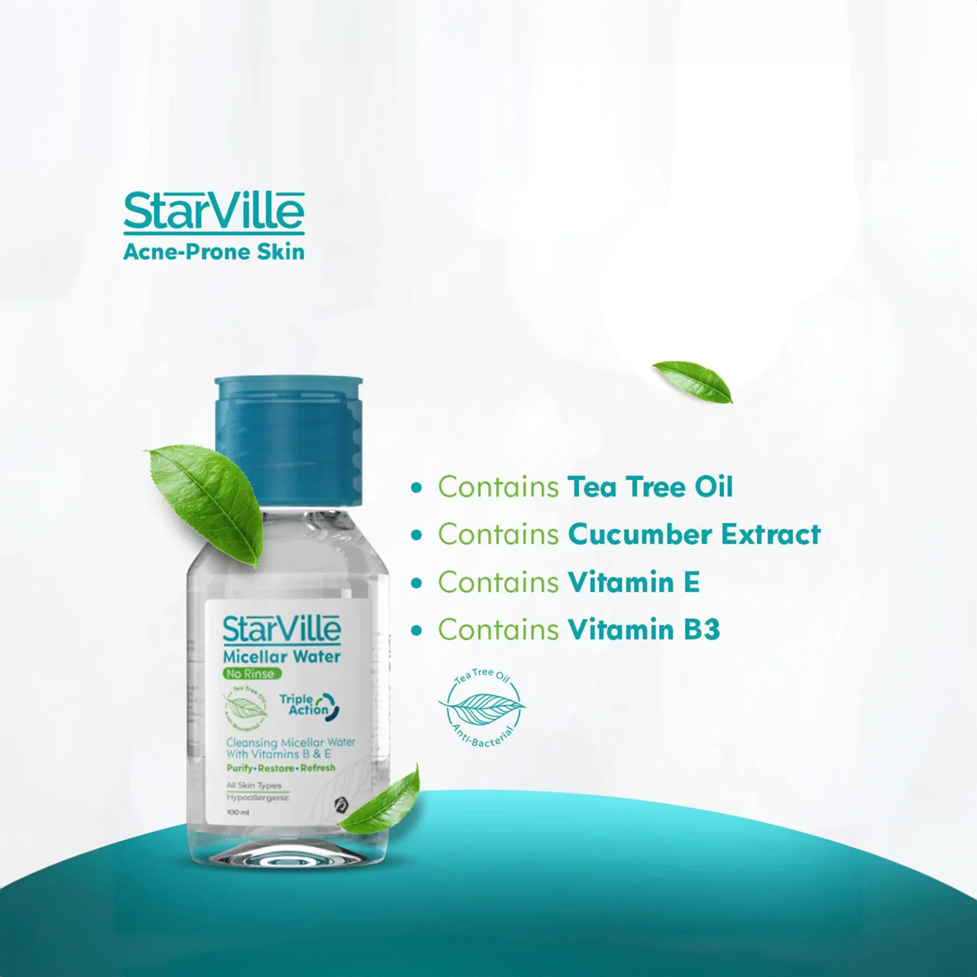 Micellar Water 100ml.