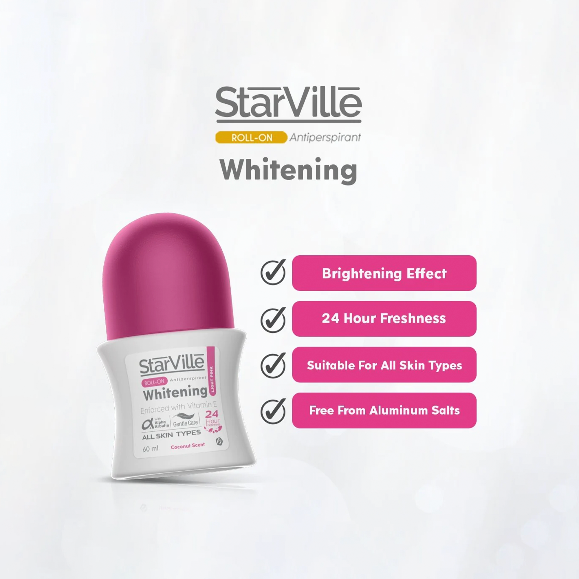 Whitening Roll-on in Coconut