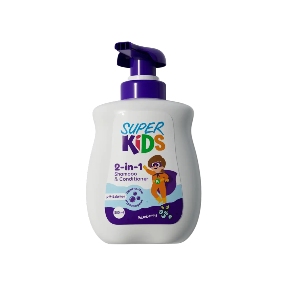 Superkids 2-In-1 Shampoo & Conditioner - Kids Shampoo | Source Beauty Egypt