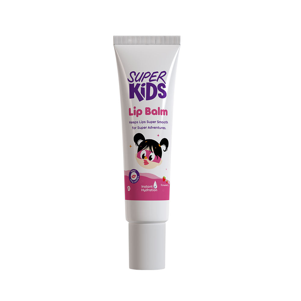 Superkids Lip Balm Strawberry - Kids Lip Balm | Source Beauty Egypt