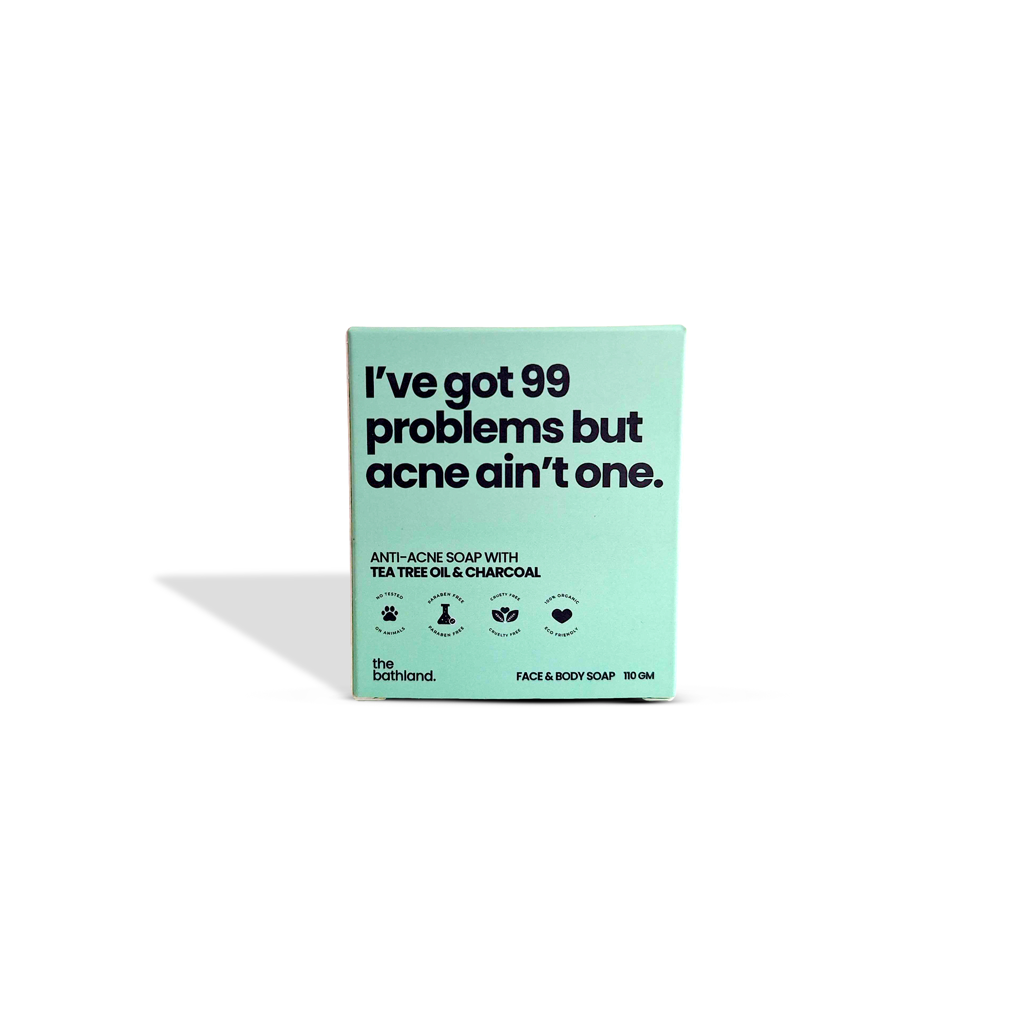 Anti-Acne Soap with Tea Tree Oil & Charcoal