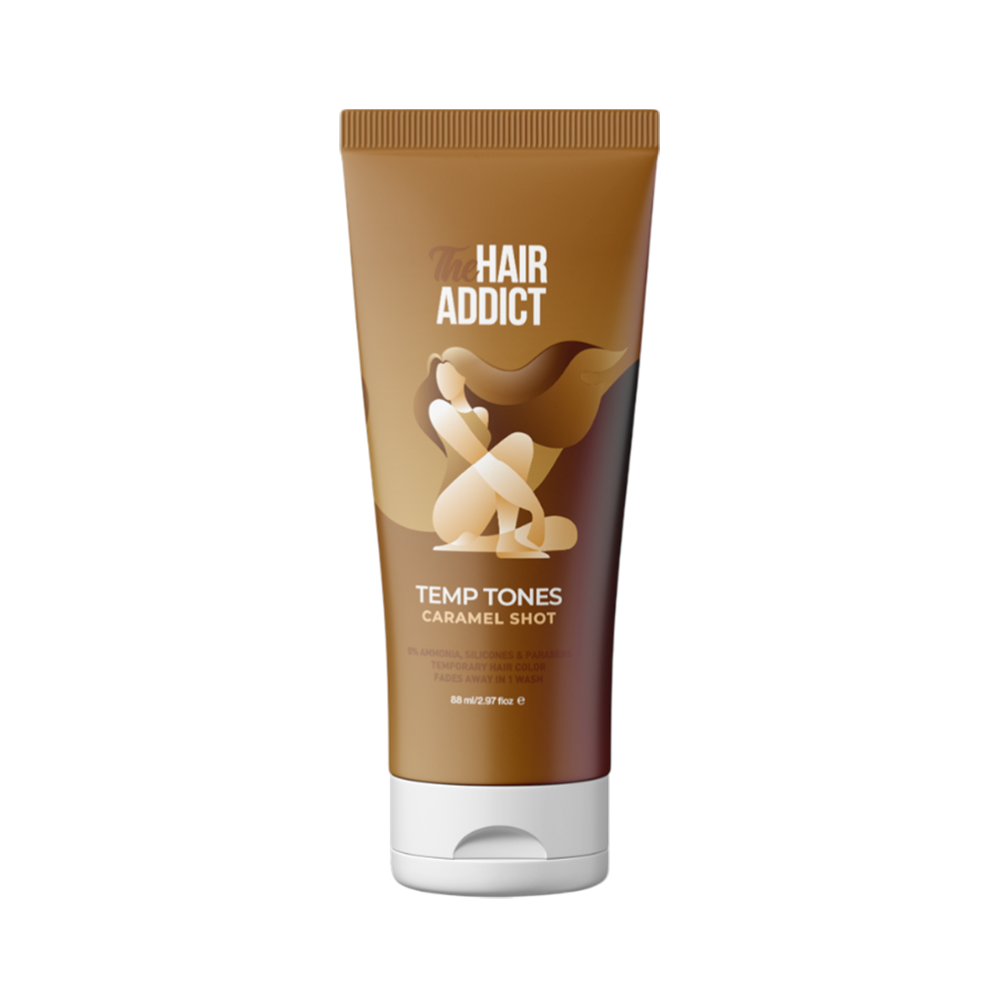 The Hair Addict Temp Tones Caramel Shot - Hair Color | Source Beauty Egypt