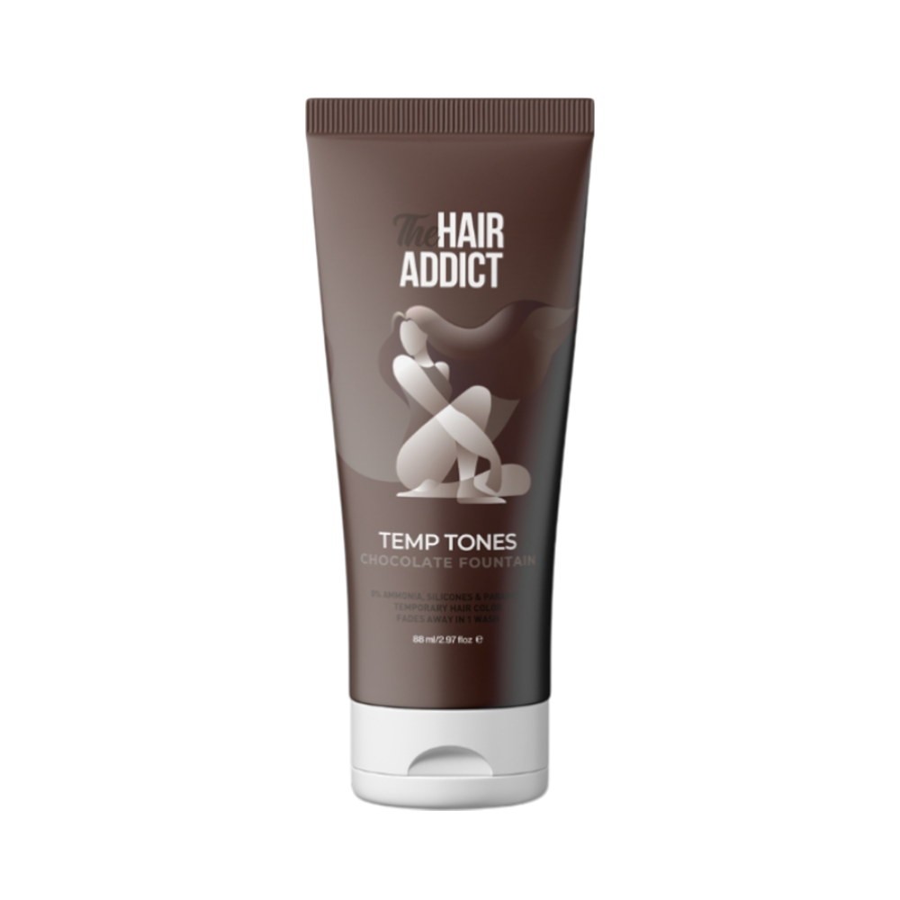 The Hair Addict Temp Tones Chocolate Fountain - Hair Color | Source Beauty Egypt