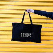 The Big Source Beauty Tote - Black