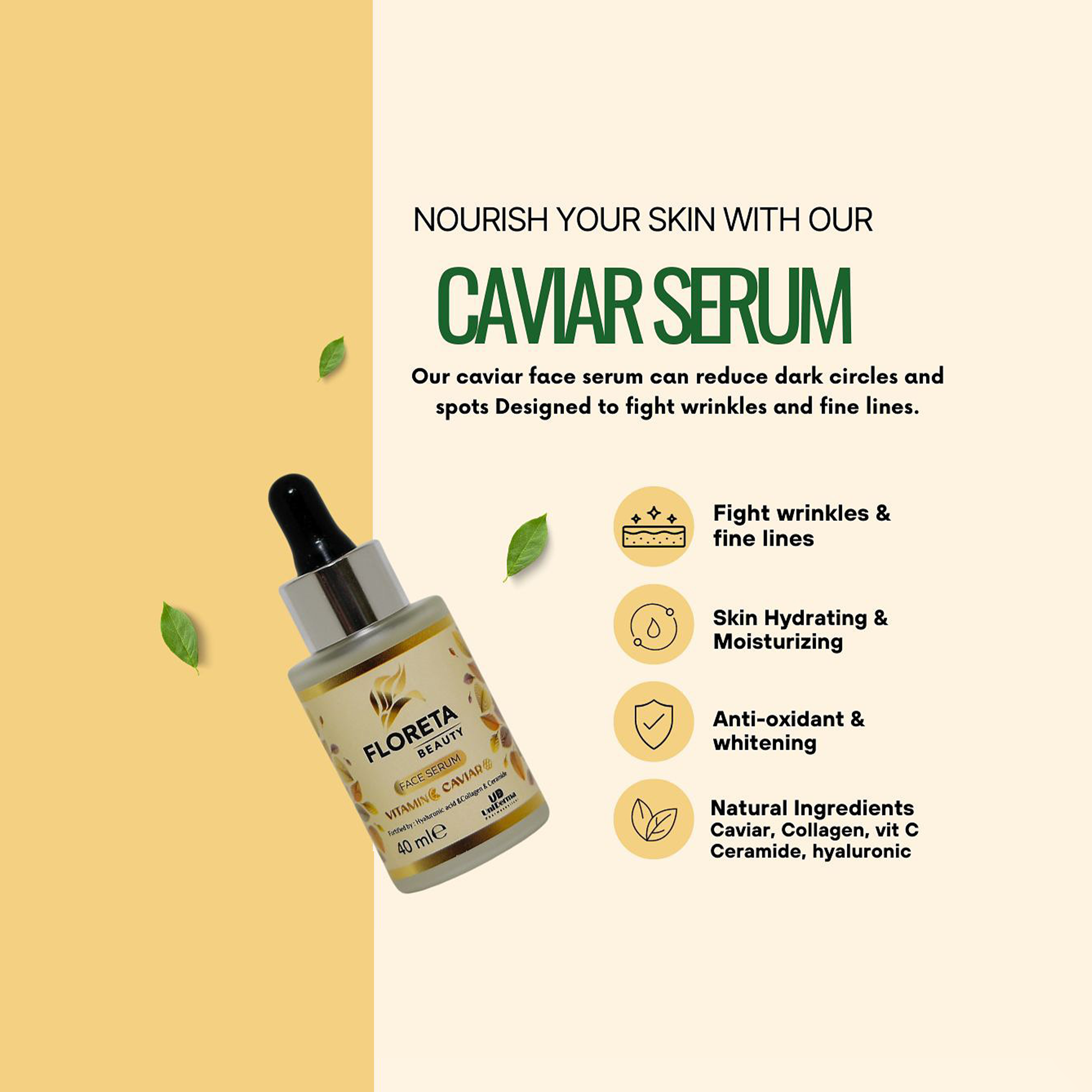 Floreta Caviar Facial Serum