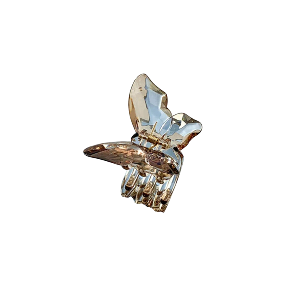 Crystal Butterfly Claw Clip