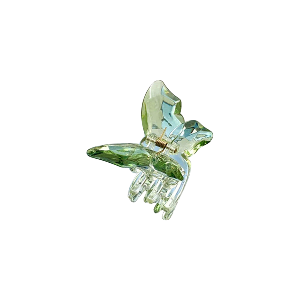 Crystal Butterfly Claw Clip