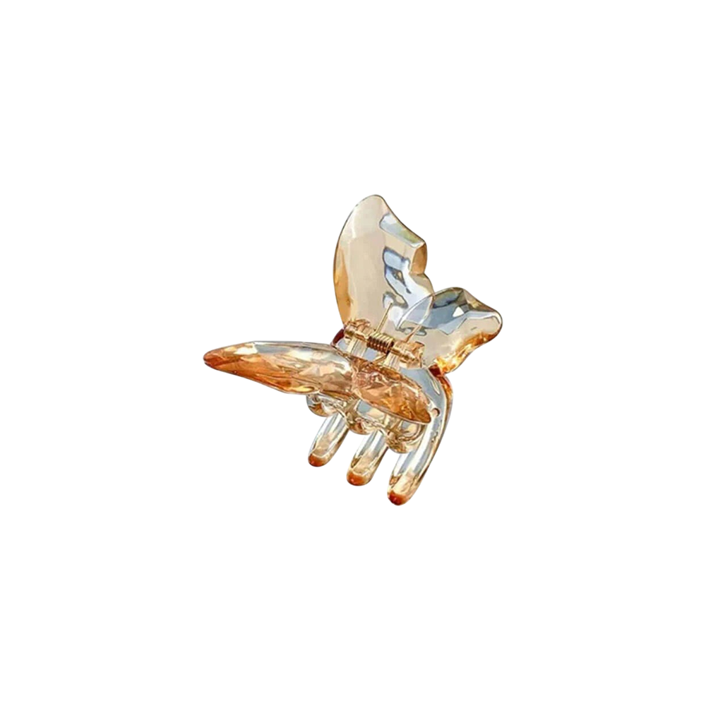 Crystal Butterfly Claw Clip