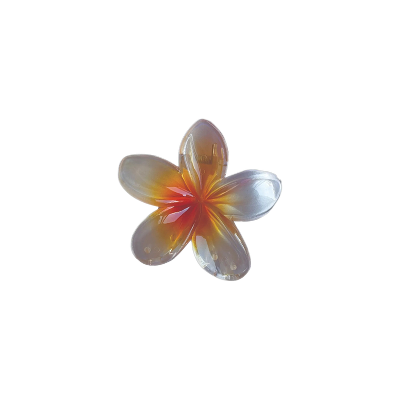 Glossy Hawaiian Claw Clip