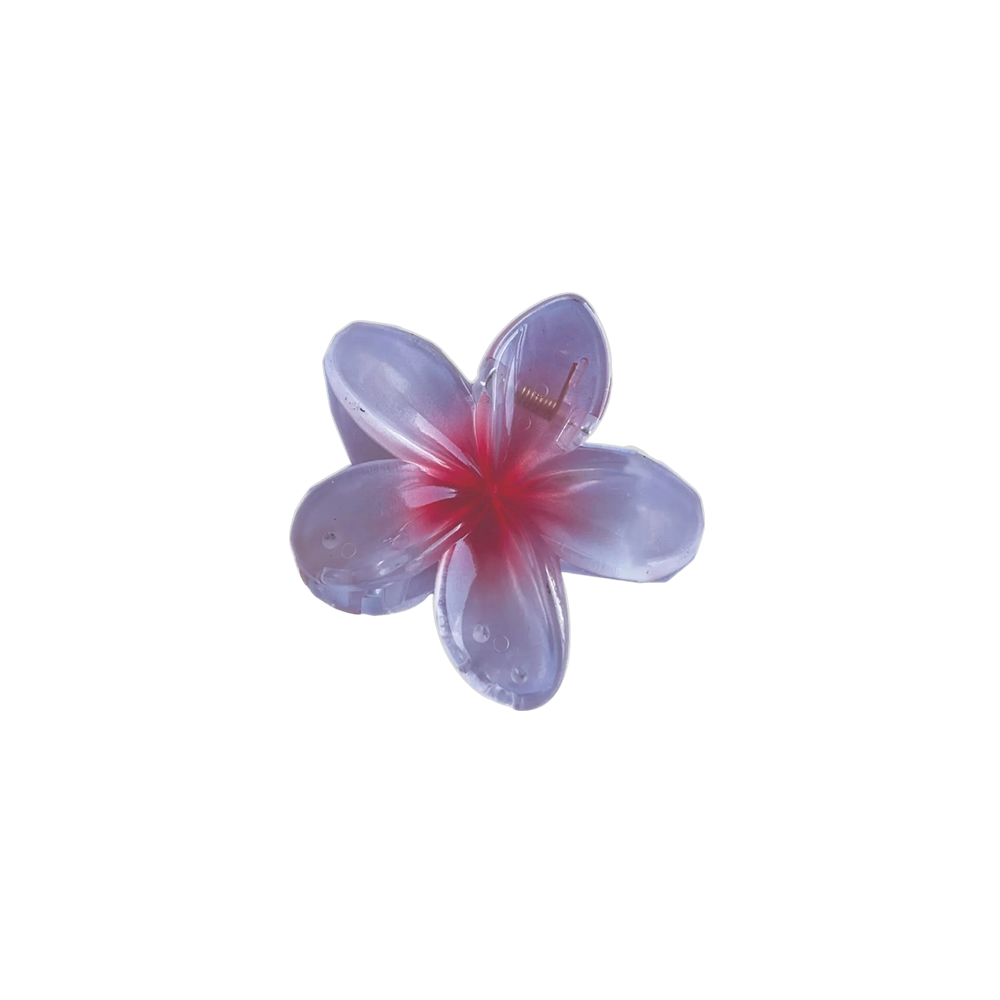Glossy Hawaiian Claw Clip
