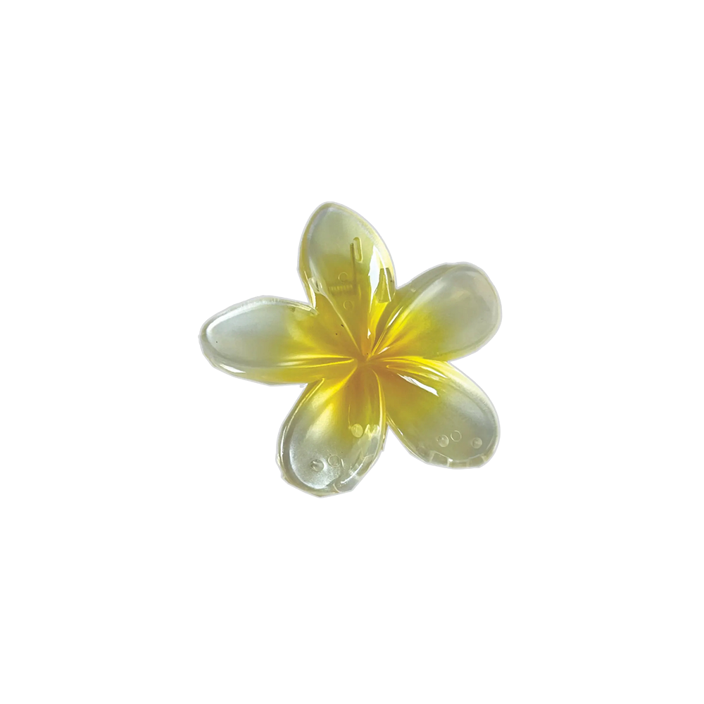 Glossy Hawaiian Claw Clip