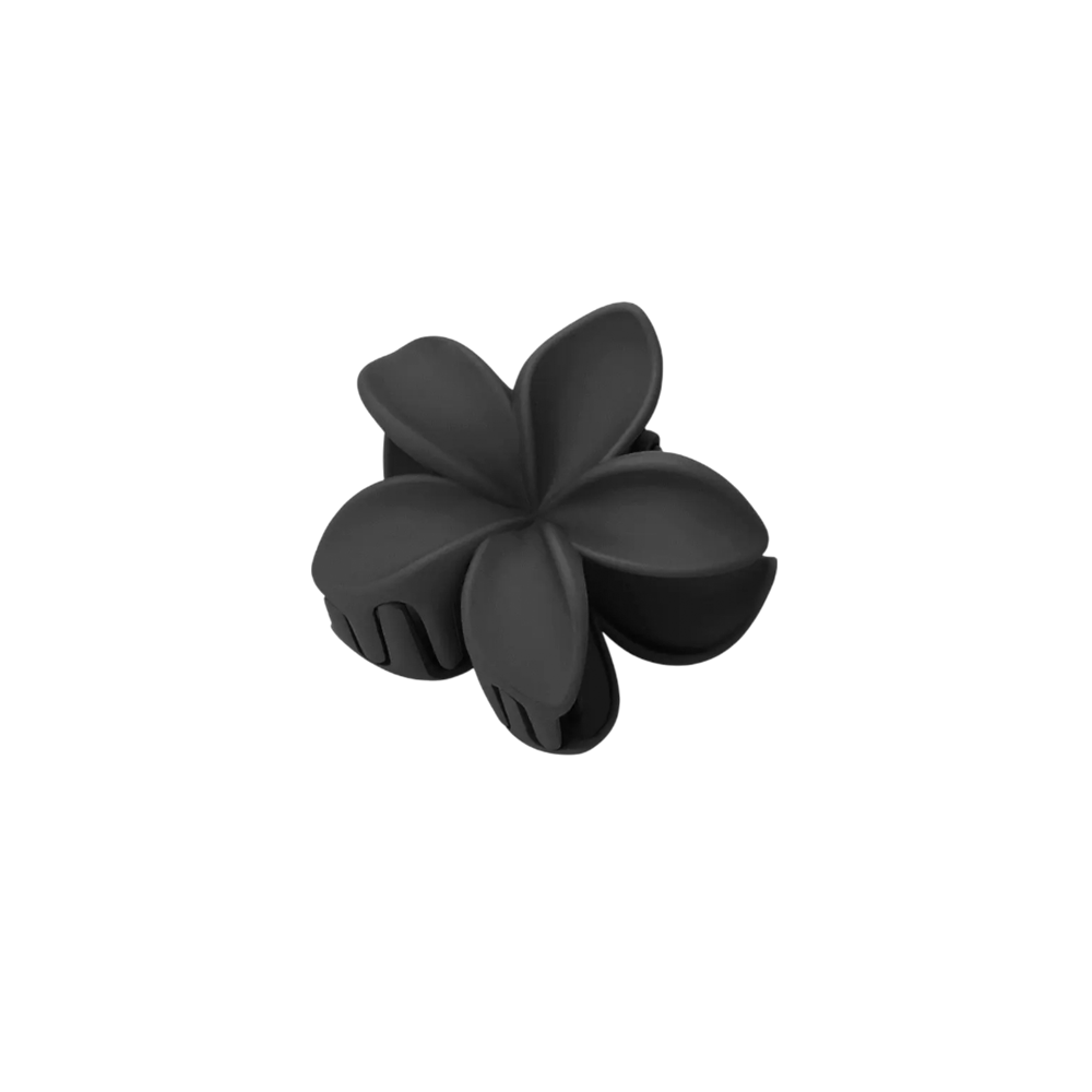 Solid Hawaiian Flower Claw Clip