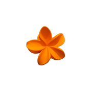 Solid Hawaiian Flower Claw Clip
