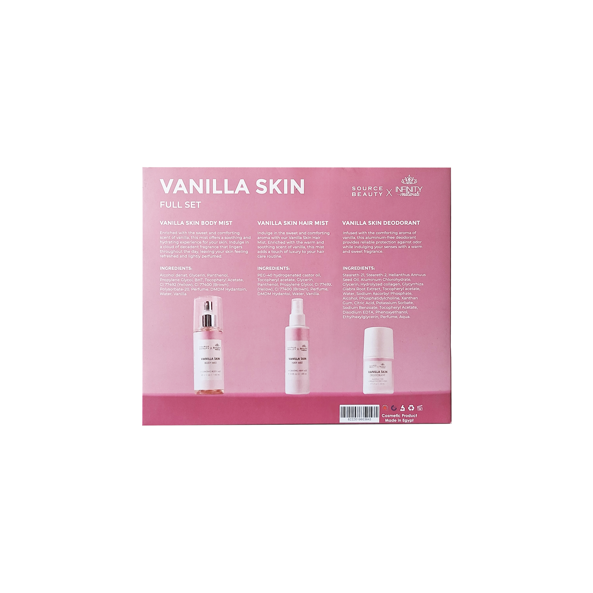 Vanilla Skin Full Set