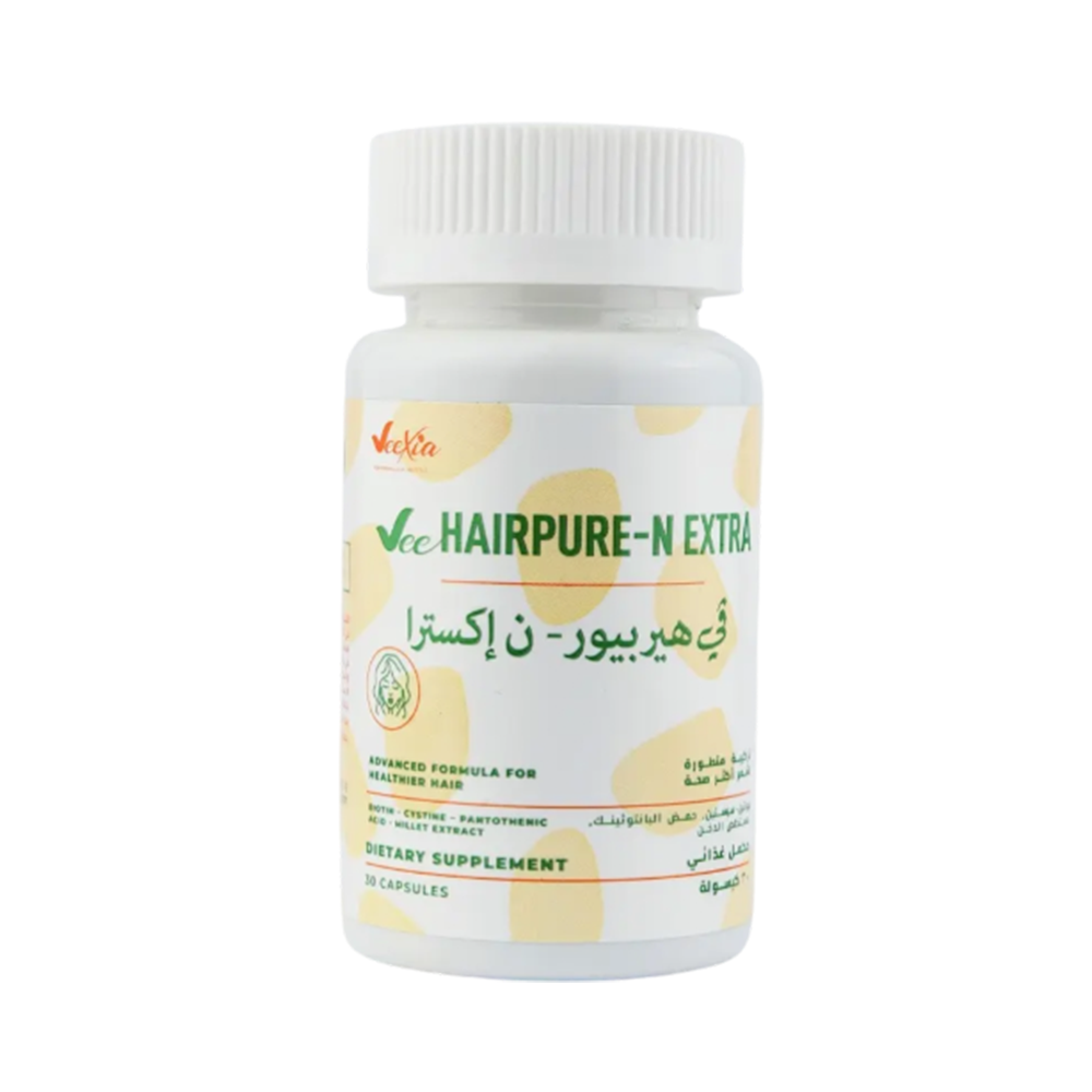 Veexia Vee HAIRPURE-N Extra Capsules - Supplements | Source Beauty Egypt