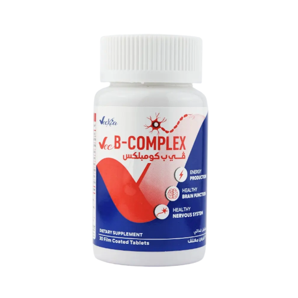 Veexia Vee B-complex Tablets - Supplements | Source Beauty Egypt