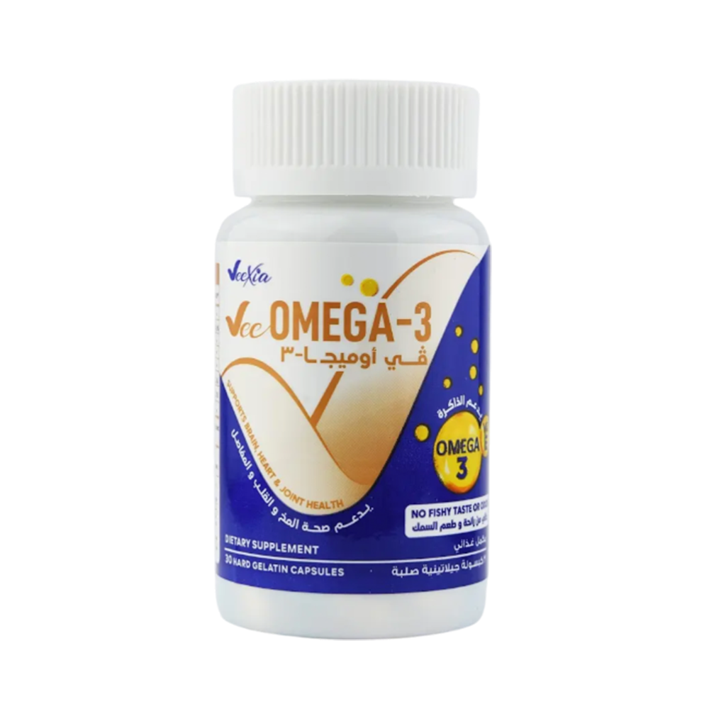 Veexia Vee OMEGA-3 Capsules - Supplements | Source Beauty Egypt