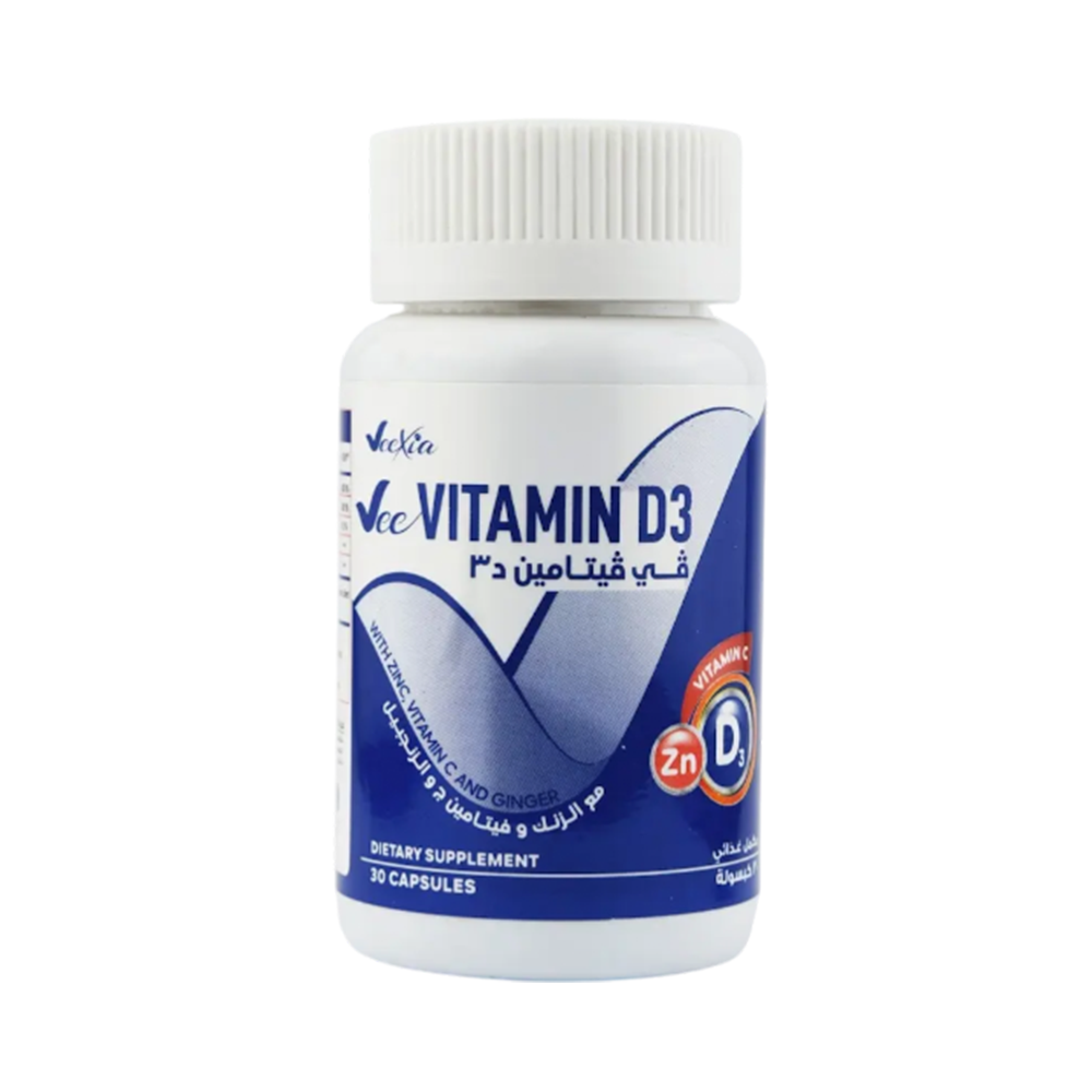 Veexia Vee VITAMIN D3 Capsules - Supplements | Source Beauty Egypt