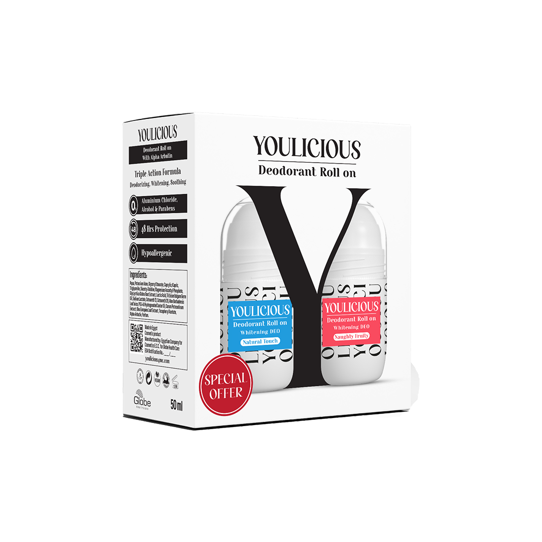 Roll-On Deodorant Promo Pack - Natural Touch & Naughty Fruity