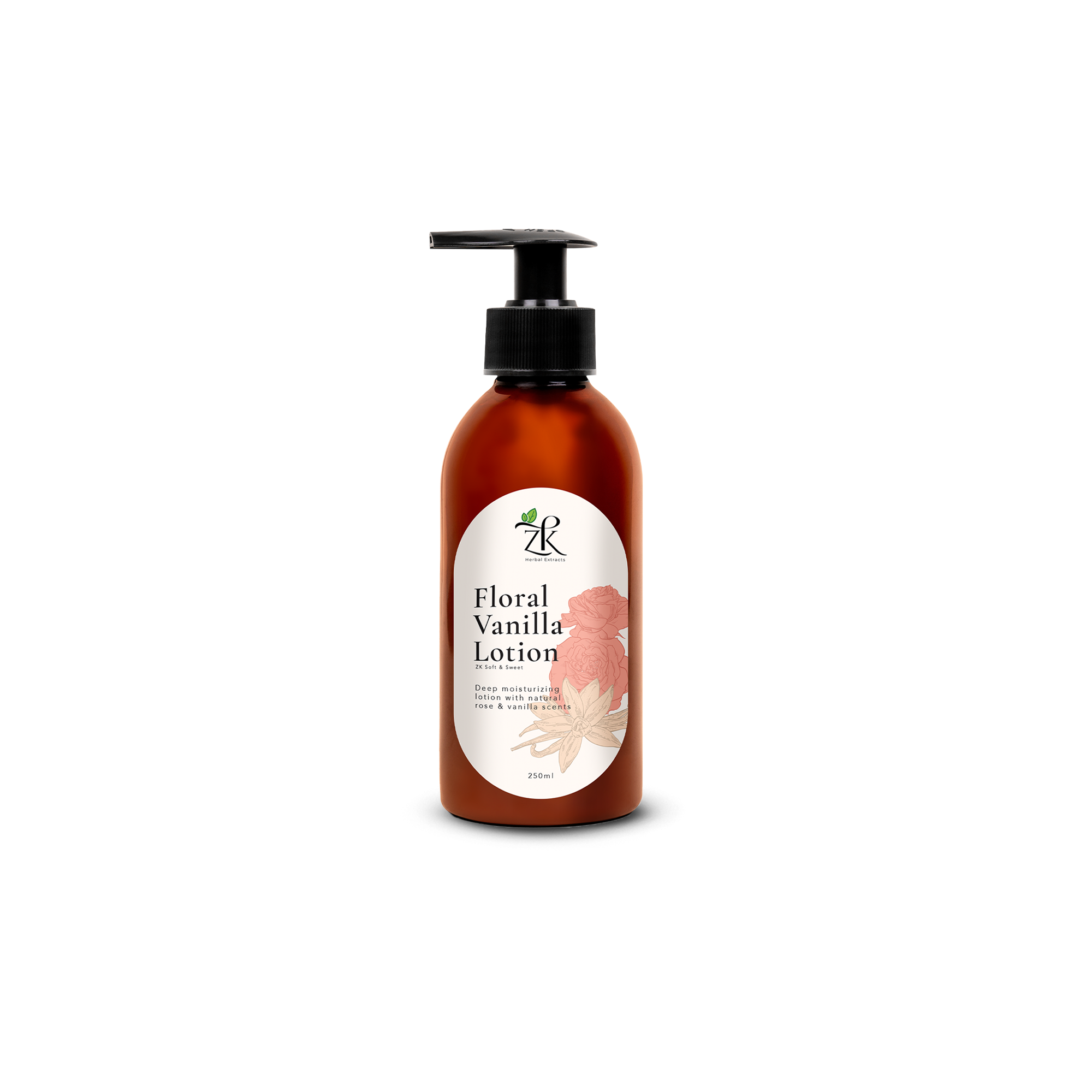 Soft And Sweet Floral Vanilla Lotion Zk Herbal Extracts