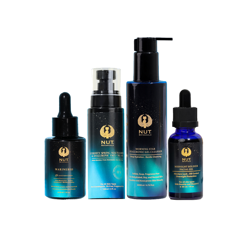 NUT Botanicals Acne and Spots Combat Routine | Source Beauty Egypt