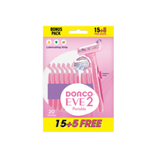 EVE 2 Disposable Razors (15+5)
