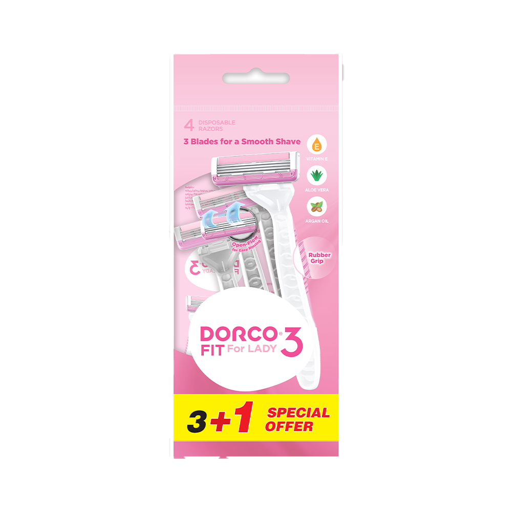 EVE 3 Fit  Disposable Razor (3+1)