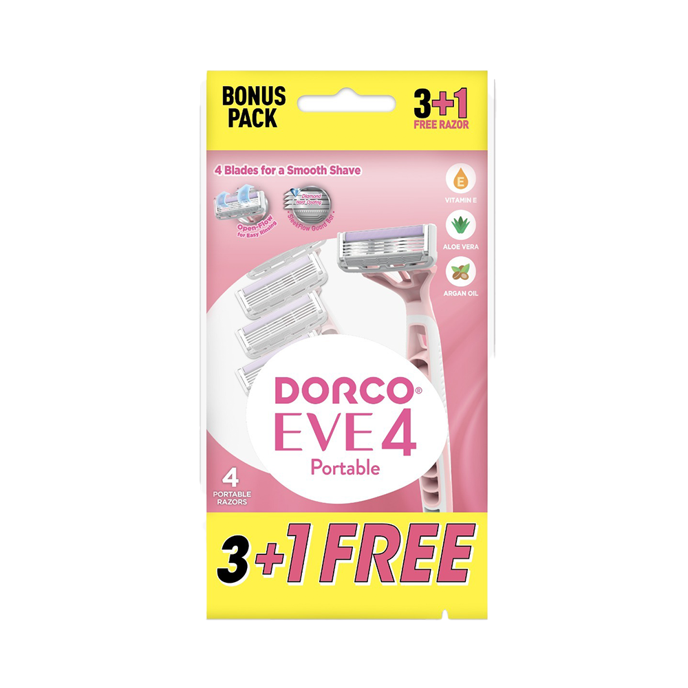EVE 4 Disposable Razor (3+1)