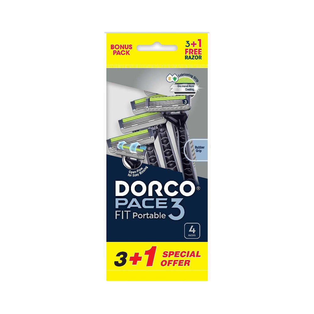 Pace Disposable Razor (3+1) by Dorco | Source Beauty Egypt