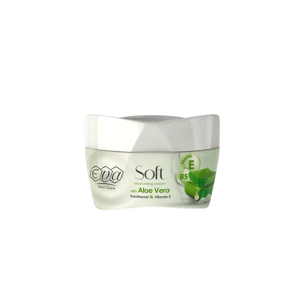 Soft Moisturizing Cream With Aloe Vera, Panthenol & Vitamin E