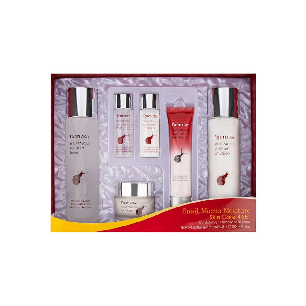 Snail Mucus Moisture Skin Care 4 Set