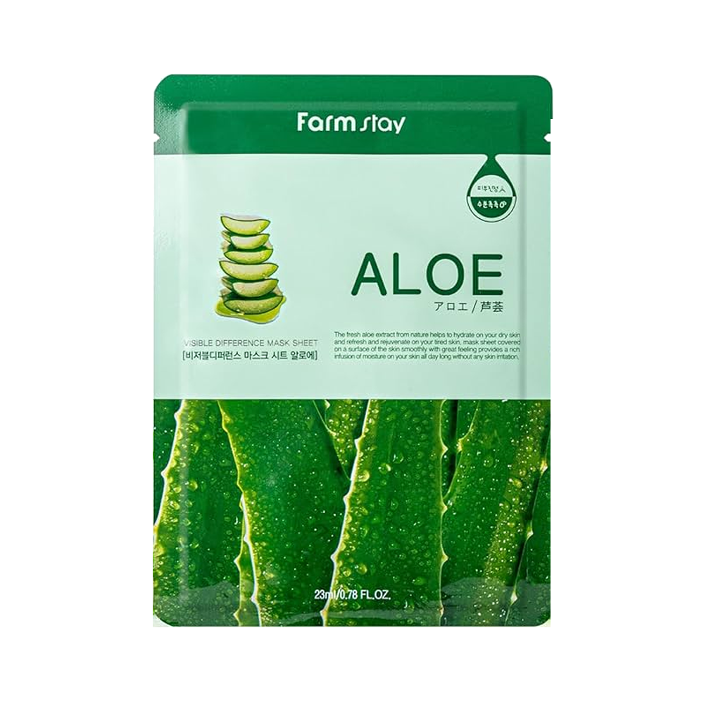 Visible Difference Mask Sheet Aloe