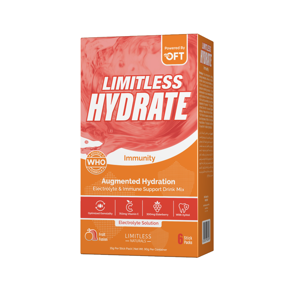 Limitless Hydrate Immunity Fruit Fusion Sachets